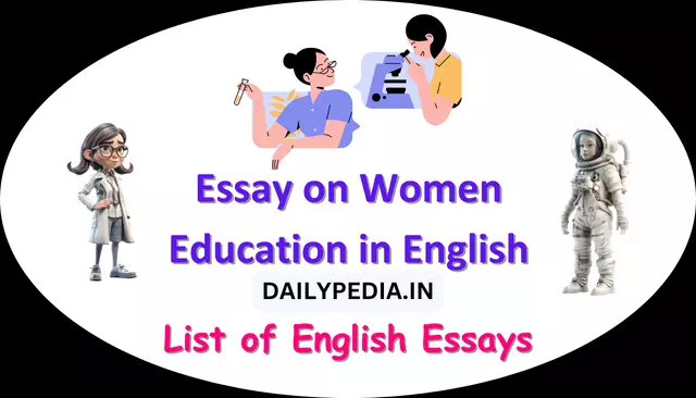 Essay on Women Education in English