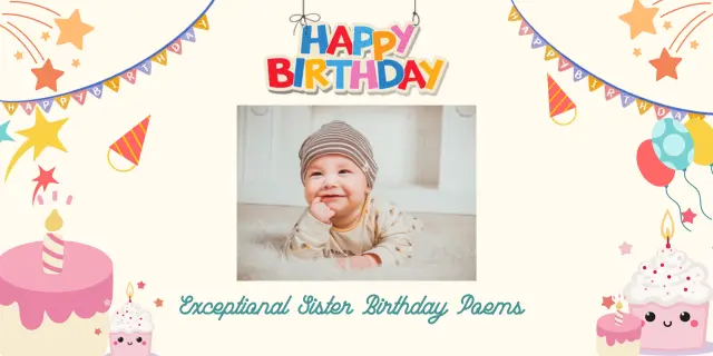 Exceptional Sister Birthday Poems — Birthday Poems in English